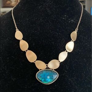 Kenneth Cole - Designer Sea Blue Pendant Necklace